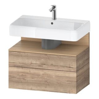 Duravit Waschtischunterschrank Qatego 79x47x59cm, E Na/E ma, 1 Kast, m B