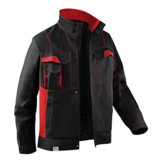 Kübler Image-Dress new design Jacke 1345 schwarz/mittelrot Größe 25