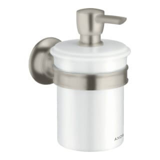 hansgrohe Lotionspender Axor Montreux Gl., Ha. Met., Wandmont., Edelstahl-Optik