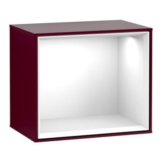 V&B Regalmodul Finion 41,8x35,6x27cm, Reg glo wh., Peony Matt