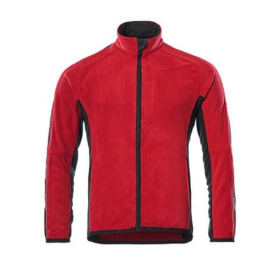 Mascot Hannover Fleecejacke Größe XL, rot/schwarz