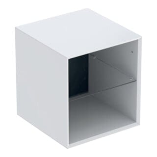 Geberit Seitenelement One 45x49,2x47cm, weiß/lackiert hochglänzend