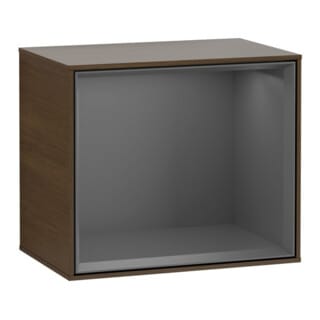 V&B Regalmodul Finion 41,8x35,6x27cm, Reg Anthrac. m, wal ven