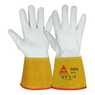 Hase Peru Hitzeschutzhandschuh aus Ziegennappaleder Größe 9
