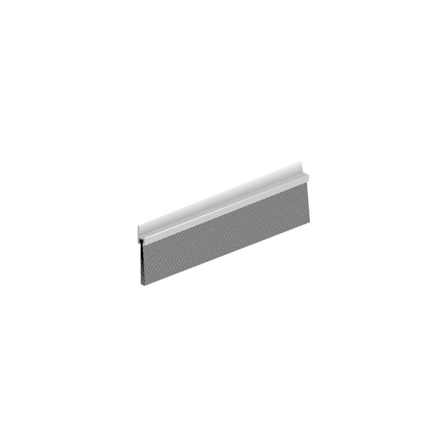 ELLEN Tor-Türdichtschiene IBS 60, 0308403 2500mm Aluminium alufarben