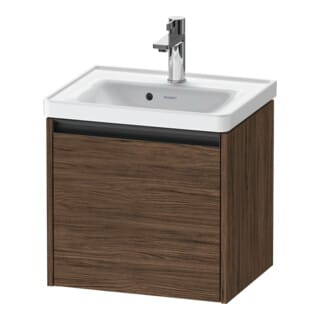 Duravit Waschtischunterschrank Ketho.2 48,4x37,5x44cm, 1 A, wandhängend, Nussb dkl.