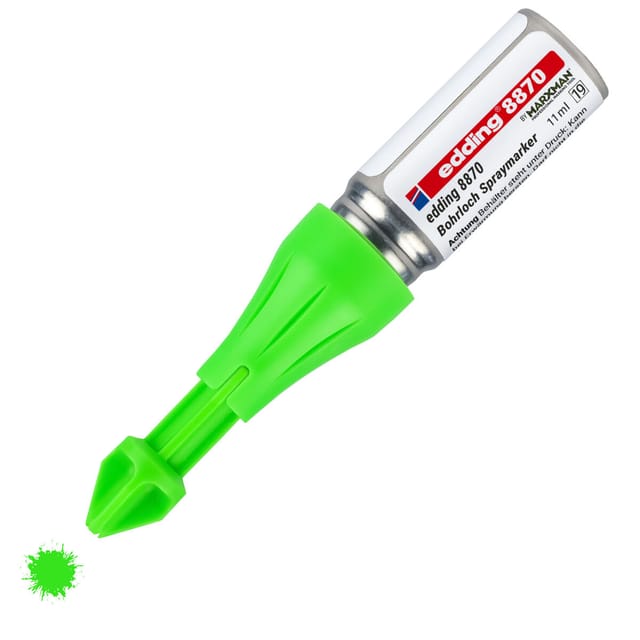 edding Bohrloch Spraymarker 8870 neongrün