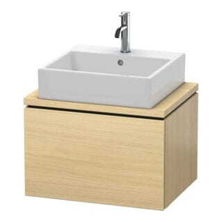Duravit Waschtischunterschrank Compact L-Cube 62x47,7cm, med. Ei, f Konsole, 1 Auszug