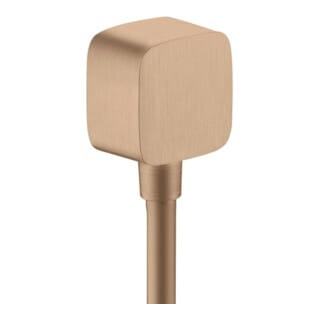 hansgrohe Schlauchanschluss Fixf Softc Axor m Rückflussverhinderer, brushed red gold