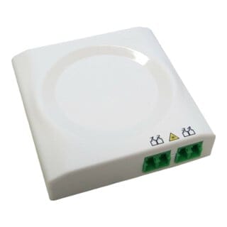Acome Komponenten FTTH-AP-Dose T1 m. Pigtail 2xLCD/APC rws IO1140670402