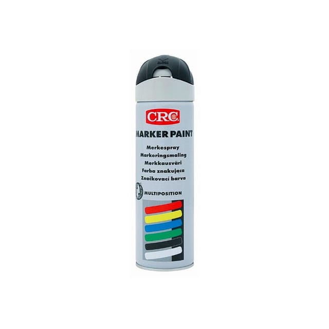 CRC Linien Markierfarbe schwarz, 500 ml, Inhalt: 500ml