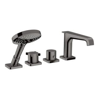 hansgrohe Fertigset Axor Citterio E 4-L-BW-Rand-Arm., m Thermostat, pol. bla vc
