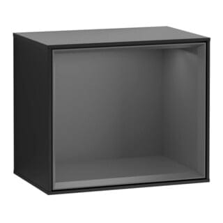 V&B Regalmodul Finion 41,8x35,6x27cm, Rg Anthrac. m, bla m Lac