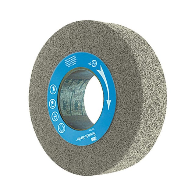 3M Scotch-Brite Kompakt-Finishscheibe (SiC), FS-WL, Scheiben-⌀xBreitexBohrungs-⌀ 152X25X25 mm