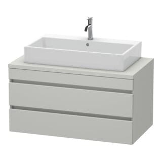 Duravit Waschtischunterschrank DuraStyle 100x54,8cm, betongr ma, f Kons, 2 SchKa.