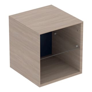 Geberit Seitenelement One 45x49,2x47cm, Eiche/Melamin Holzstruktur