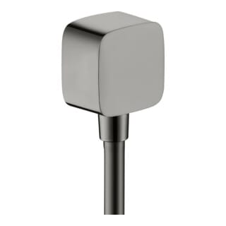 hansgrohe Schlauchanschluss Fixf Softc Axor m Rückflussverh., polished black chrome