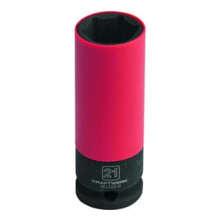Kraftwerk Tiefe Schlagnuss 1/2" 21mm m. Plastikring