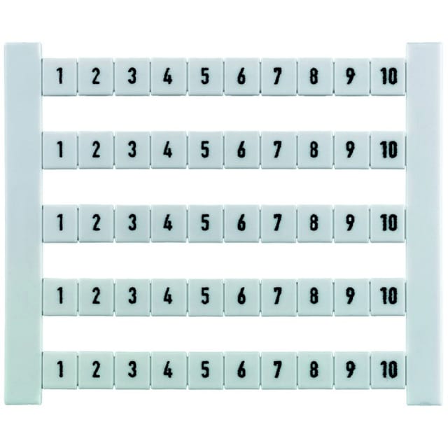 Weidmüller Klemmenmarkierer dekafix ws DEK 5 FWZ 1-10