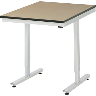 RAU Arbeitstisch adlatus 150 elektrisch höhenverstellbar Arbeitsplatte MDF 750 mm x 1000 mm
