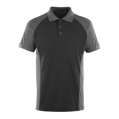 Mascot Polo-Shirt Bottrop schwarz/dunkelanthrazit Größe L