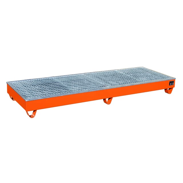 Bauer Südlohn Auffangwanne AW-4/B/PE, lackiert, Gelborange
