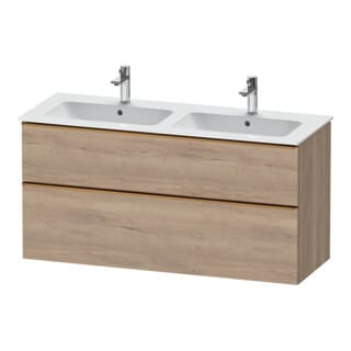 Duravit Waschtischunterschrank D-Neo 128x46,2cm, 1 Kast, 1 A, b geb/Ei marm.