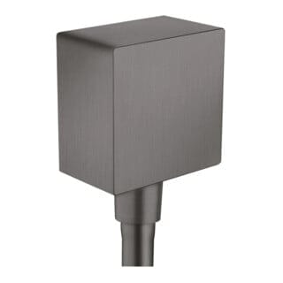 hansgrohe Schlauchanschluss Fixf Square Axor eck., m Rückflussverh., brush. bla vc