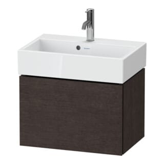 Duravit Waschtischunterschrank Compact L-Cube 58,4x39,1x39,4cm, 1 AZ, wand, E dk geb.