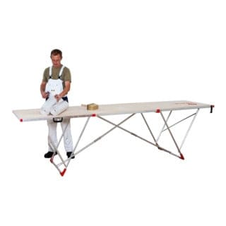 Euroline eurotap Alu-Tapeziertisch Nr. 810 3,0 x 0,6 m