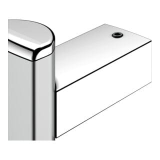Keuco Haltegriff AXESS senkr., 500mm, Alu si-elox/vc