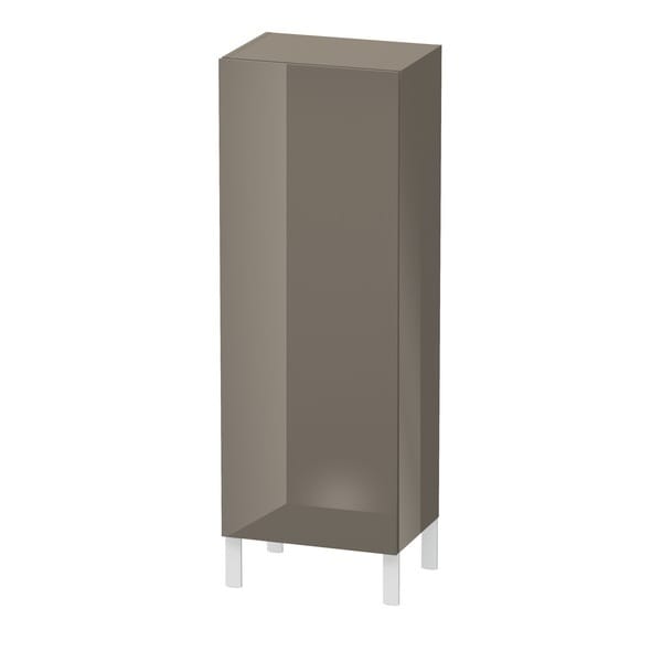 Duravit Halbhochschrank L-Cube 50x36,3x132cm, Tür re, flan. Gr hgl