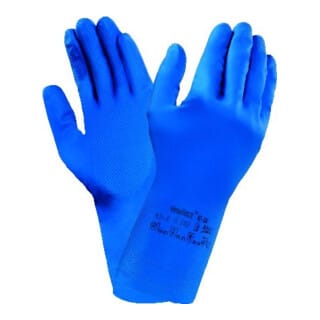 Ansell Handschuh AlphaTec 87-195,blau, Gr. 8