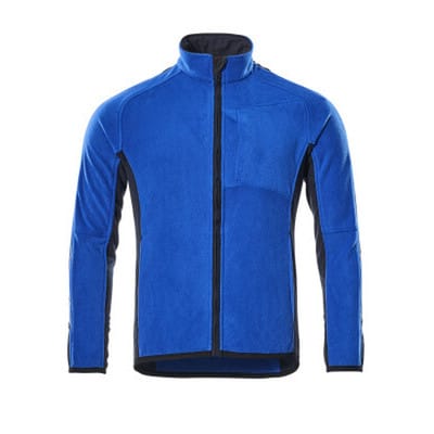 Mascot Hannover Fleecejacke Größe XS, kornblau/schwarzblau