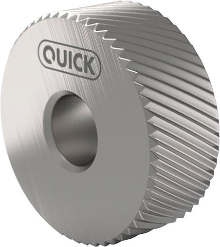 QUICK Rändelrad PM BR 30Grad 15x6x6A11 G7 P0,5 mit Fase