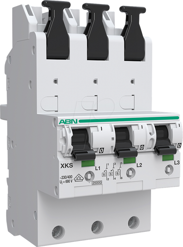 ABN SHU-Schalter 3-polig, 50A XKS350-5