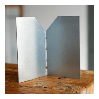 Kantfuchs24 Kiesfangleisteneckverbinder MAGNELIS Stahl, Höhe 100 mm