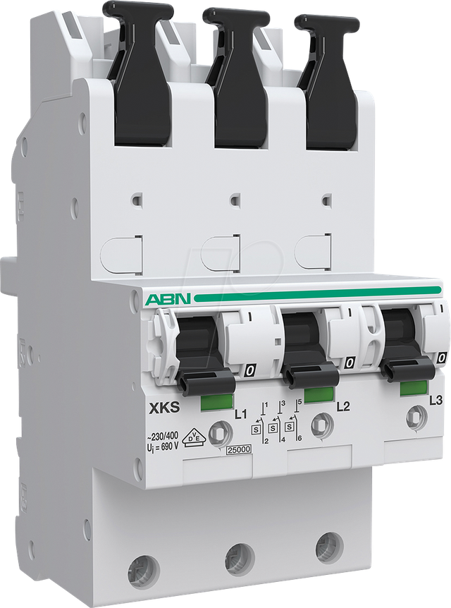 ABN SHU-Schalter 3-polig 63A XKS363-5