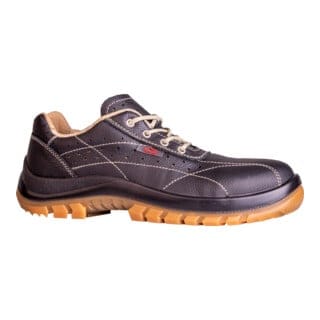 Hase Sicherheitshalbschuhe S1 Tropea Größe 44, Vollrindleder