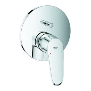 Grohe Fertigset Eurodisc Cosmopolitan chrom, UP-Wannenarmatur