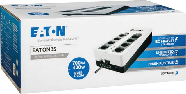 Eaton Offline USV-Anlage 700VA4+4xSchutzk. 3S 700 DIN NEU