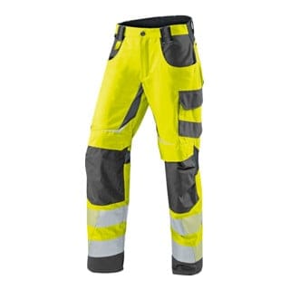 Sommerhose REFLECTIQ PSA 2 warngelb/anthrazit Form 2407 Größe 23