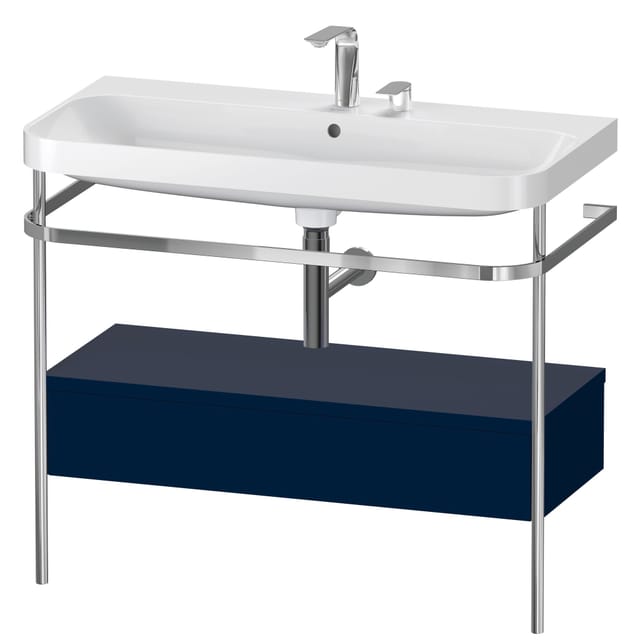 Duravit Möbelwaschtisch-Kombi Happy D.2 Plus 97,5x49cm, 2 HL, bl m, m Kons, 1 Lad