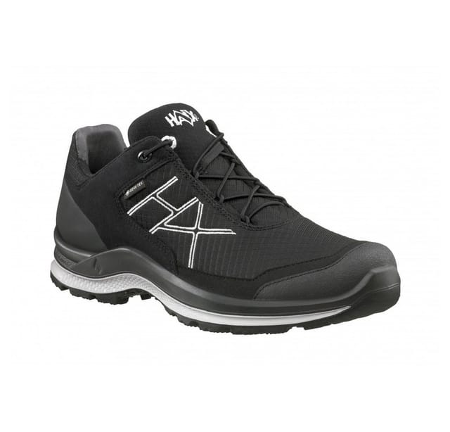 HAIX Schuh BLACK EAGLE GTX WS LOW, schwarz-silber, Gr. 11 (46)