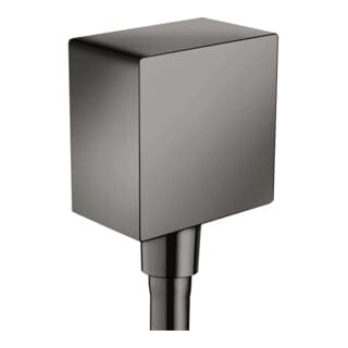 hansgrohe Schlauchanschluss Fixf Square Axor eck., m Rückflussverh., pol. bla chrome