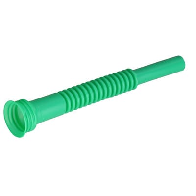 Hünersdorff Auslaufrohr STANDARD-Benzin grün, HDPE