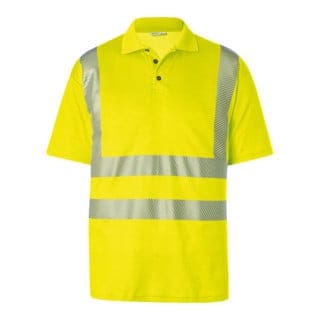 Kübler Polo REFLECTIQ PSA 2 warngelb Form 5142 Größe 4XL