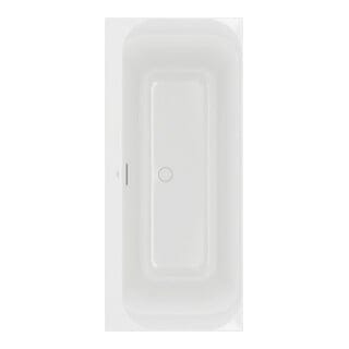 V&B V&B Eck-Badewanne Duo LOOP& FRIENDS 180x80cm, eckige Innenform, weiß