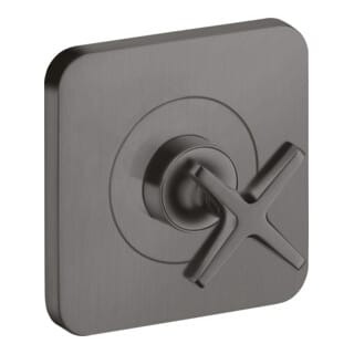 hansgrohe Fertigset Axor Citterio E UP-Absperrvtl. 120x120mm, brush. bla vc