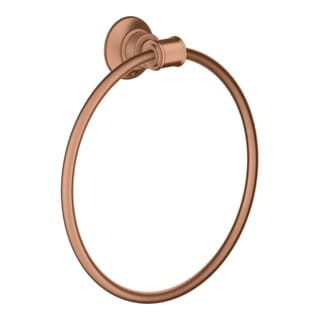 hansgrohe Handtuchring Axor Montreux schwenkb., Met., Wandmont., brush. r gol